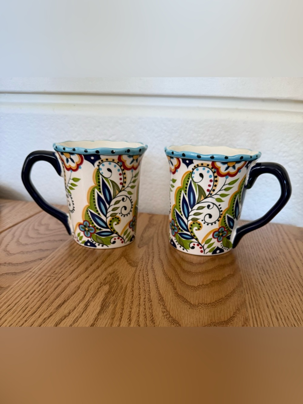 Espana Bocca Lifestyle Set of 2 Ceramic Mugs